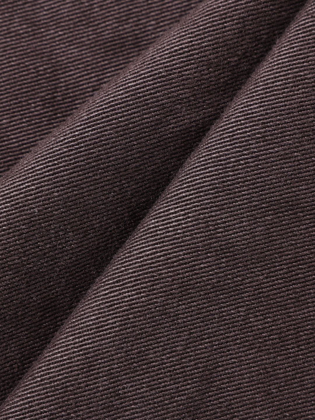 Men's Brown Slim Fit Solid Casual Jeans