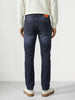Men's Blue Slim Fit Solid Casual Jeans