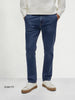 Men's Blue Slim Fit Solid Casual Jeans
