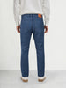 Men's Blue Slim Fit Solid Casual Jeans
