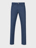 Men's Blue Slim Fit Solid Casual Jeans