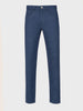 Men's Blue Slim Fit Solid Casual Jeans