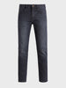Men's Blue Slim Fit Solid Casual Jeans