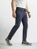 Men's Black Slim Fit Solid Casual Jeans