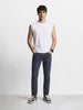 Men's Black Slim Fit Solid Casual Jeans
