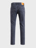 Men's Black Slim Fit Solid Casual Jeans
