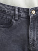 Men's Black Slim Fit Solid Casual Jeans