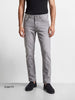 Men's Grey Slim Fit Solid Casual Jeans