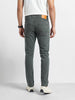 Men's Olive Slim Fit Solid Casual Jeans
