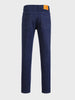 Men's Blue Slim Fit Solid Casual Jeans