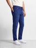 Men's Black Slim Fit Solid Casual Jeans