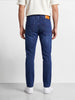 Men's Black Slim Fit Solid Casual Jeans