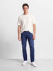 Men's Black Slim Fit Solid Casual Jeans
