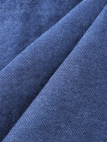 Men's Blue Slim Fit Casual Solid Jeans