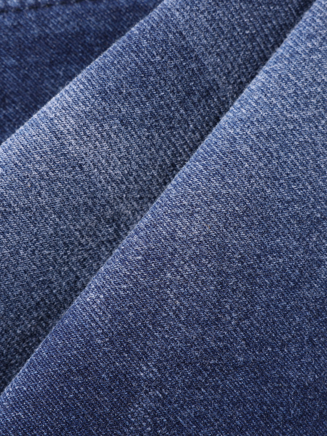 Men's Blue Slim Fit Casual Solid Jeans