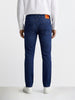 Men's Blue Slim Fit Casual Solid Jeans