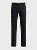 Men's Black Slim Fit Solid Casual Jeans