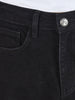 Men's Black Slim Fit Solid Casual Jeans