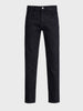 Men's Black Slim Fit Solid Casual Jeans