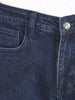 Men's Blue Slim Fit Solid Casual Jeans
