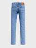 Men's Blue Slim Fit Solid Casual Jeans