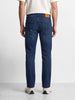 Men's Blue Slim Straight Fit Solid Casual Jeans