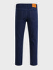 Men's Blue Slim Straight Fit Solid Casual Jeans