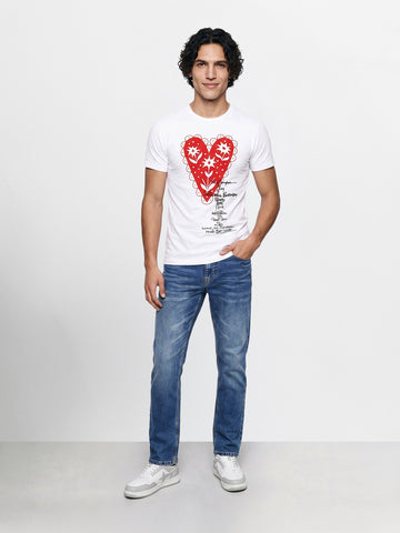 Men's Blue Slim Straight Fit Solid Casual Jeans