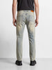 Men's Blue Slim Straight Fit Solid Casual Jeans