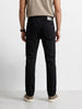 Men's Black Slim Straight Fit Solid Casual Jeans