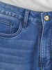 Men's Blue Slim Fit Casual Solid Jeans