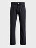 Men's Black Bootcut Fit Solid Casual Jeans