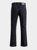 Men's Black Bootcut Fit Solid Casual Jeans