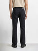 Men's Black Bootcut Fit Solid Casual Jeans