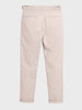 Men's Beige Relaxed Fit Utility Solid Trousers