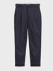 Men's Grey Relaxed Fit Utility Solid Trousers