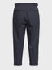 Men's Grey Relaxed Fit Utility Solid Trousers