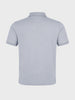 Men's Grey Regular Fit Solid Casual Polo T-Shirts