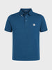 Men's Teal Regular Fit Solid Casual Polo T-Shirts