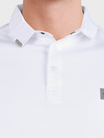 Men's White Regular Fit Solid Casual T-Shirts