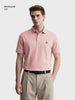 Men's Pink Regular Fit Printed Casual T-Shirt