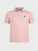 Men's Pink Regular Fit Printed Casual T-Shirt