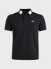 Men's Black Regular Fit Embroidered Casual T-Shirts