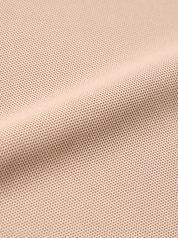 Men's Beige Regular Fit Embroidered Casual T-Shirts