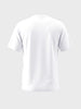Men's White Relaxed Fit Embroidered Casual T-Shirt