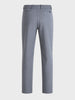 Men's Grey Regular Fit Solid Casual Trousers