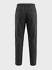 Men's Black Relaxed Staright Fit Solid Casual Trousers