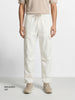 Men's White Relaxed Fit Solid Utility Cargo