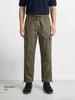 Men's Green Relaxed Fit Solid Utility Cargo