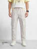Men's Green Relaxed Fit Solid Utility Cargo